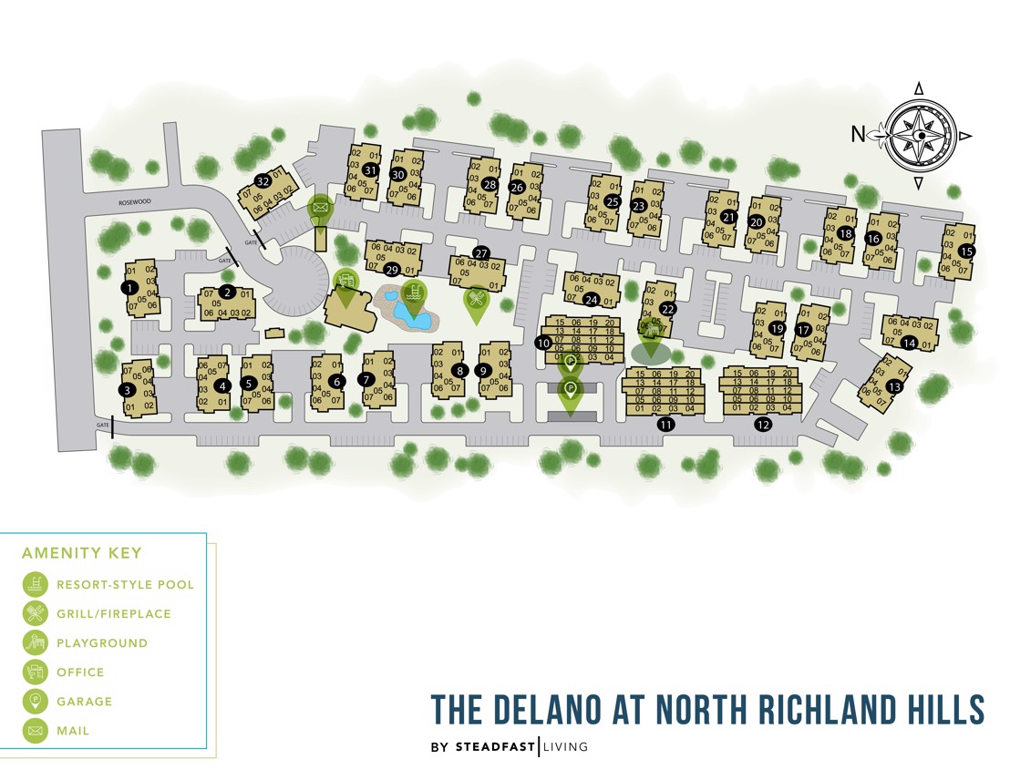 The Delano at North Richland Hills - Community Map